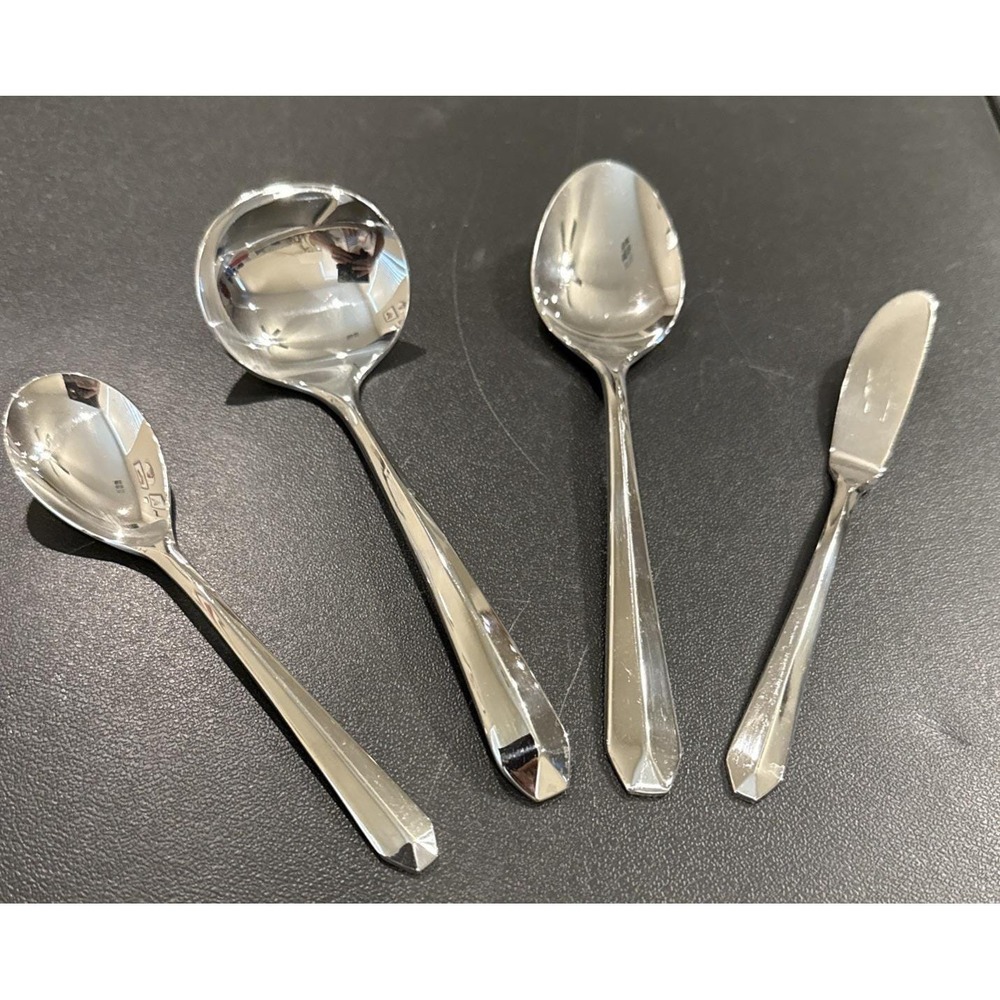 Imperial International Status Korea Ladle Serving Spoon Sugar Stainless Set Of 4